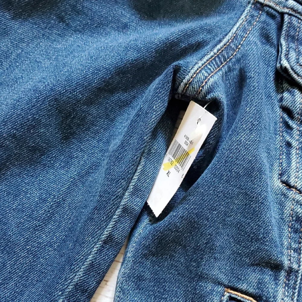 GAP Blue Jean Jacket with Cropped Design